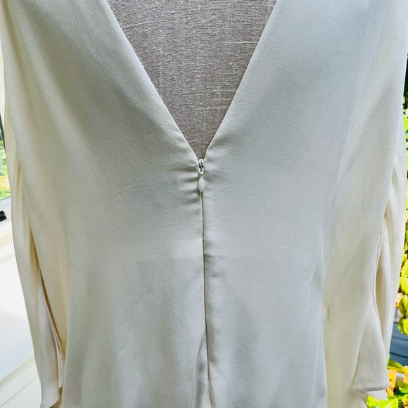 Halston retro white blouse - Picture 5 of 5